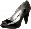 AK Anne Klein Women's Evalyn Peep-Toe Pump