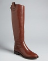 These KORS Michael Kors riding boots are absolutely perfectly polished, finished off with equestrian-inspired tab details.