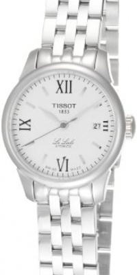 Tissot Women's T41118333 Le Locle Silver Dial Automatic Stainless Steel Watch