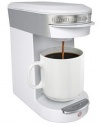 Hamilton Beach 49972 Dcm Personal Cup Pod Brewer- White