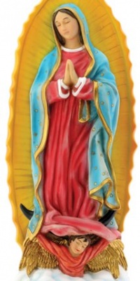 Our Lady of Guadalupe Virgin Mary Religious Catholic Figurine