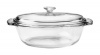 Anchor Hocking 77890 Glass Casserole with Cover, 1.5-Quart