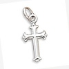 Sterling Silver Small Silver Cross Charm