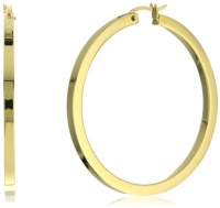 T Tahari Large Gold Hoop