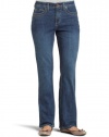 Lee Women's Petites Comfort Waist Milan Straight Leg Jean