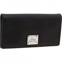 LAUREN by Ralph Lauren Newbury Slim Wallet (Black)