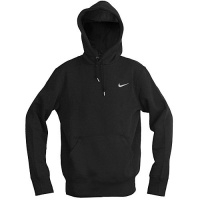 Nike Classic Fleece Hooded Top - Large - Black