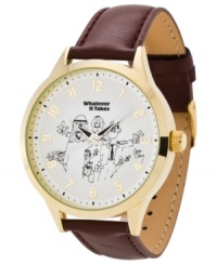 With a design created by actor George Clooney, the purchase of this Whatever It Takes watch helps support those in need.