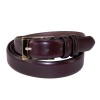 Canterbury 1 inch Genuine Leather Feather Edge Big Men's Belt