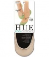 HUE Cool Contours Low Cut Foot Liner Accessory (M/L Cream)