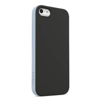 Belkin Grip Candy Case / Cover for New Apple iPhone 5 (Black / Ice)