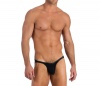 Mens Black BoyToy Sexy Breathable Reflective Brief Underwear by Gregg Homme Size X-Large