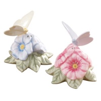 Lenox Butterfly Meadow Figural Salt and Pepper Set