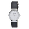 Skagen Men's O358LSLBW Quartz White Dial Stainless Steel Watch