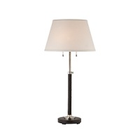 Ralph Lauren Home Pierson Table Lamp, Chocolate