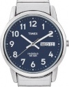 Timex Men's T20031 Easy Reader Silver-Tone Stainless Steel Expansion Band Watch