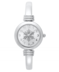 The winter season is here! Pair this darling snowflake watch from Charter Club with your seasonal wear.