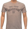 NIKE Men's Take Every Advantage 1972 EST. Dri-Fit Shirt - Gray