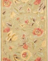 Area Rug 5x8 Rectangle Country & Floral Green - Multi Color Color - Safavieh Blossom Rug from RugPal