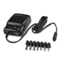 PowerLine 1,300mA Universal AC Adapter with Compatibility Tips and USB Power Port 90304