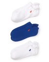 Lauren Ralph Lauren Heel Tab Ped Socks - Three Pack