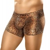 Male Power Leopard print boxer briefs with comfortable stretch fit