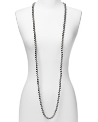 Exude an effortless style with Carolee's faceted beaded rope necklace. Whether worn long or coiled, this simple strand gives day-to-day staples a hit of fuss-free sparkle.