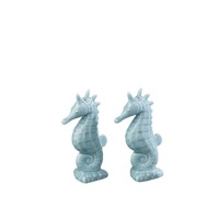 Aqua Seahorse Nautical S/P Salt & Pepper Shakers