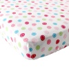 Luvable Friends Geometric Print Fitted Bassinet Sheet, Pink