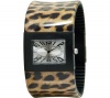 Dakota Fashion Cuff, Silver Dial, Cheetah Cuff