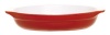 Emile Henry 8-1/2-Inch Oval Au Gratin Cerise Red