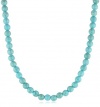 Kenneth Cole New York Semi Precious Turquoise Bead Strand Necklace, 20