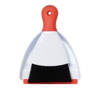 OXO Tot Mini Dust Pan And Brush Set, Orange