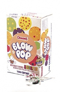 Blow Pop, Assorted, 100-Count Pops