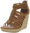 DV by Dolce Vita Women's Tatiana Wedge Sandal, Cognac, 6.5 M US