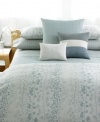 Calvin Klein Cottonwood Baby Waffle King Bedskirt Ecru