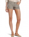 AG Adriano Goldschmied Women's Daisy Short, Off White/Brown Stripe, 28