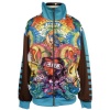 Ed Hardy Mens All Over Track Jacket