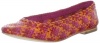 Plenty by Tracy Reese Women's Emely Ballet Flat, Orange/Pink/Red, 39 EU/9 M US