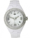 adidas originals Watches Cambridge Mini (White with Diamonds)