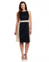 Jones New York Women's Plus-Size Structured Seamed Sheath Dress