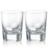 Rogaska Manhattan Double Old Fashioned Set of 2