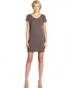 C&C California Women's Tee Shirt Dress, Faded Black, Large