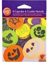 Wilton Halloween Mini Stencil Set, 8 Piece