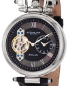 Stuhrling Original Men's 127.33151 Special Reserve Emperor Automatic Skeleton Dual-Time Zone Watch