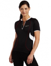 Craft Women's Active Classic Short Sleeve Jersey (Black, Medium)