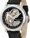 Stuhrling Original Men's 169.33151 Classic Delphi Automatic Skeleton Black Dial Watch