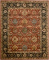 Nourison Rugs Jaipur Collection JA35 Brick Round 6' x 6' Area Rug