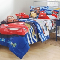 Disney Cars Track Burn Twin-Single Bedding Sheet Set