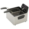 Presto ProFry 05466 Dual Basket Deep Fryer - 3 quart Oil-05466